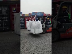 Laoding den Behälter am Portyard