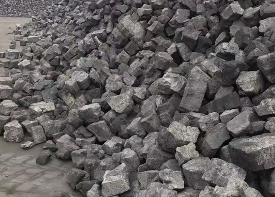 150 - 300mm Gießerei-Koks-Material für arbeitende hoher Kohlenstoff-geringe Stahlfeuchtigkeit