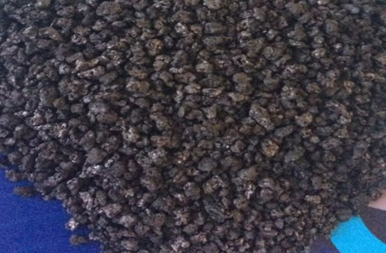 Schwarzes kalziniertes multi Funktions des Erdöl-Koks-Brennstoff-1-3mm/1-5mm