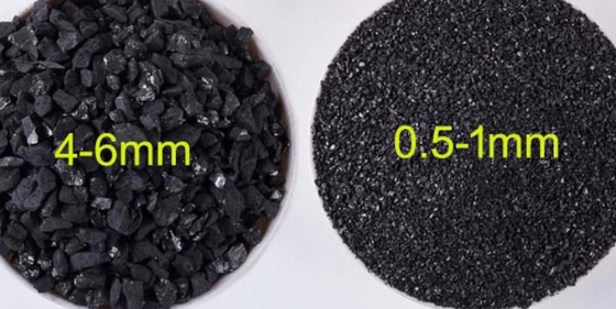 Kundengebundene Betriebstemperatur des Größen-Kohlenstoff-Zusatz-Anthrazitkohlen-Pulver-1300-1400℃