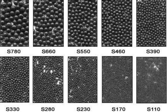 Schwarzes/Grey Color Metal Alloy Cast-Stahlschuß S550 für Oberflächenbehandlung